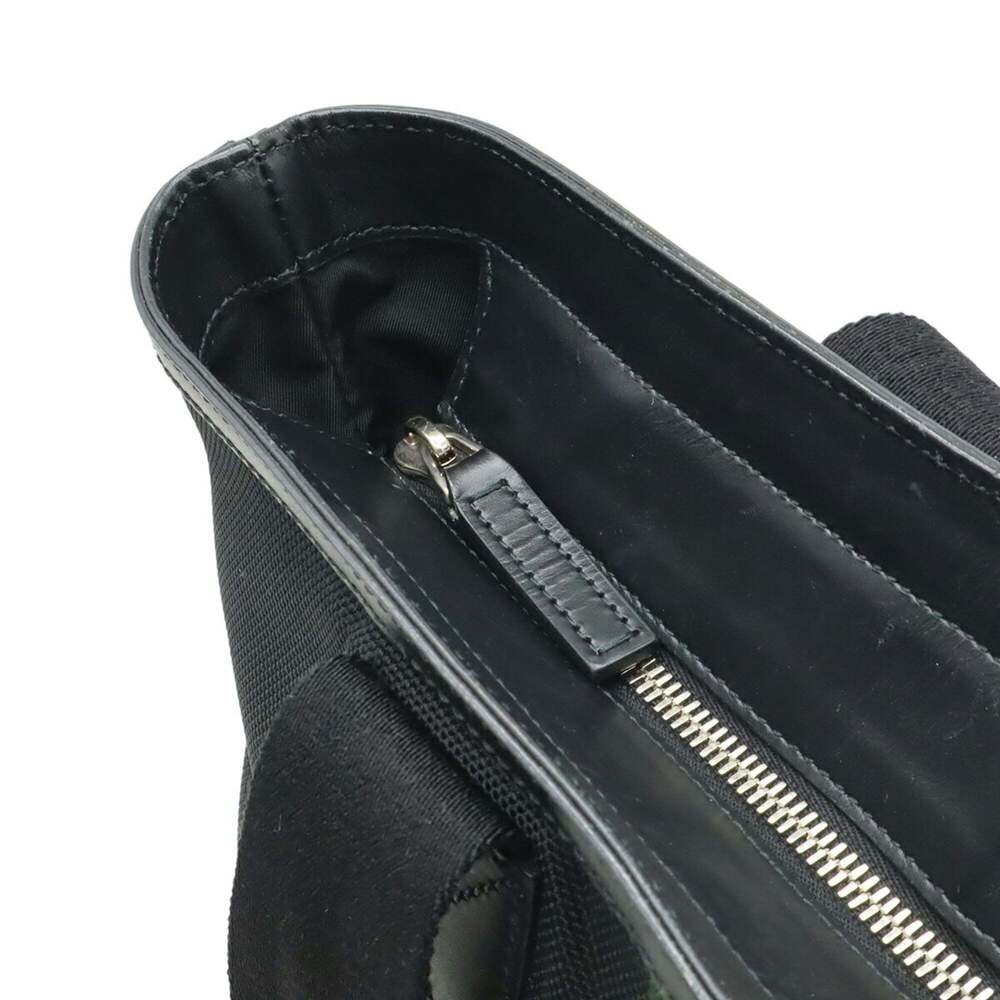 GUCCI Black Leather Shoulder Bag - Picture 6 of 10